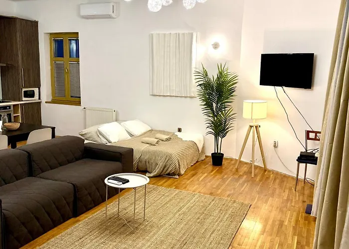 דירה Urban Jungle 2-bedroom Old Town Air Conditioned ברטיסלאבה